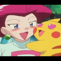 Jessie used Charm on Ash's Pikachu