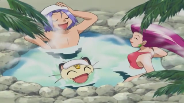 jessie_james_and_meowth_relax_in_natural_hot_spring_with_towels_on_their_heads_in_pokemon.png