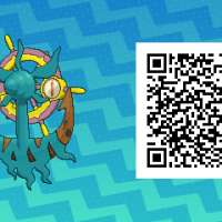 Pokémon Sun and Moon QR Scanner codes for Dhelmise, Carvanha and Sharpedo