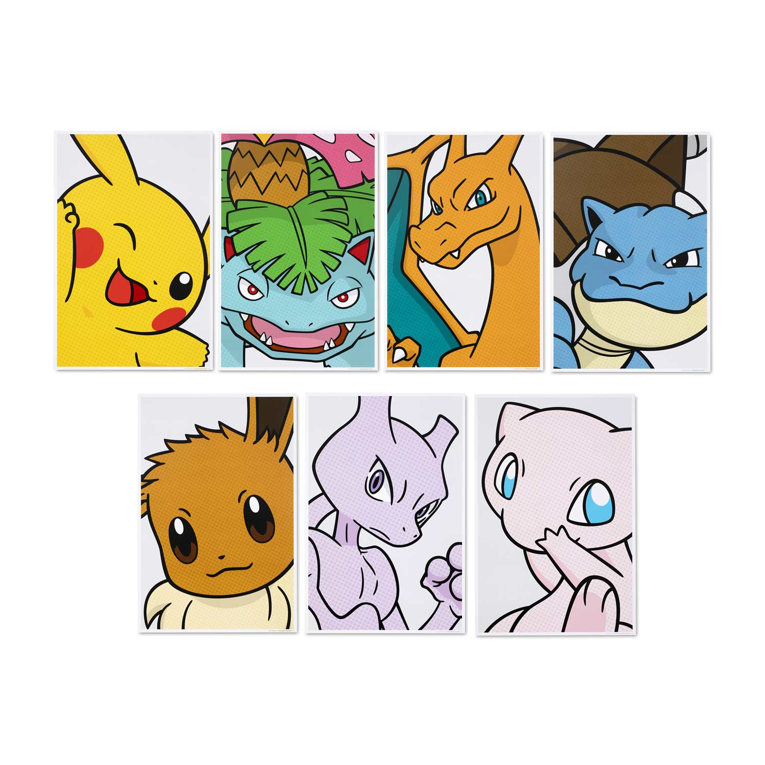 New Pokémon Friends Posters Venusaur Charizard Blastoise