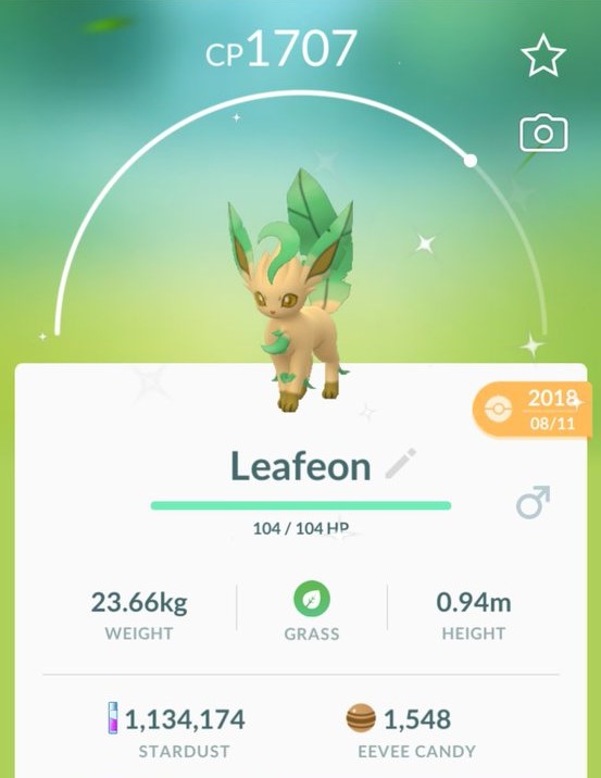 Glaceon And Leafeon Can Be Shiny In Pokemon Go Pokemon Blog