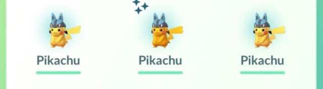Pokémon GO Shiny Lucario Hat Pikachu - Trade 20.000 stardust (Read  Describe) - PoGoFighter
