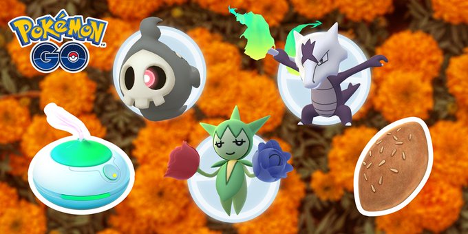 First Ever Day Of The Dead Event For Pokemon Go Now Underway In Latin America Until November 2 At 11 59 P M Local Time Pokemon Blog