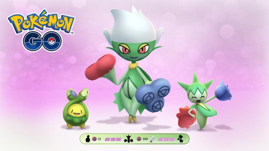 Niantic creates special artwork featuring Budew, Roselia and Roserade for F...