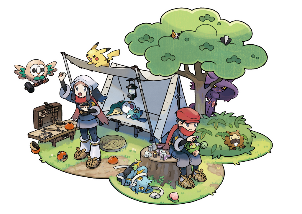 New camping-themed artwork unveiled for Pokémon Legends: Arceus | Pokémon  Blog