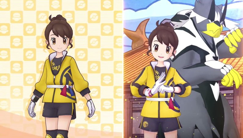 New Gloria Poké Fair Scout featuring Gloria (Dojo Uniform) & Urshifu as ...