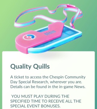 chespin_pokemon_go_community_day_quality_quills_special_research_story_ticket