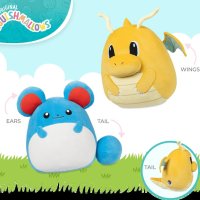 You can now preorder Dragonite and Marill Squishmallows from the official Pokémon Center